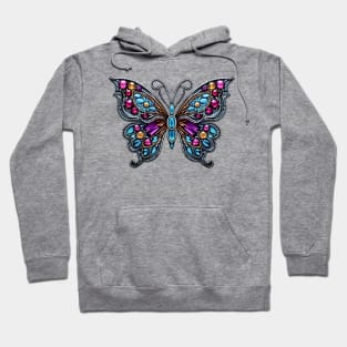 Bejeweled Butterfly #5 Hoodie